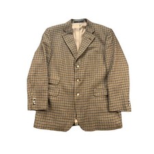 DAKS London Herren Sakko / Jacke Wolle Gr. 27 Klassiker Muster FT1