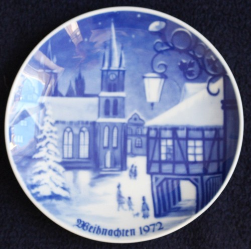 Wandteller weihnachten 1972 - weihnachten,