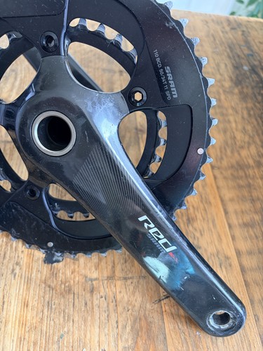 Sram red carbon kurbelgarnitur - red,