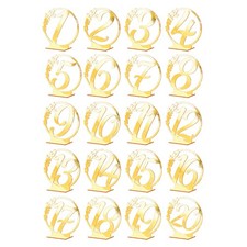 Acryl Tisch Nummernschilder