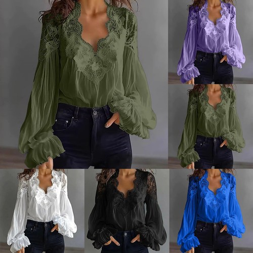 Einfarbige damen bluse mit - damen,