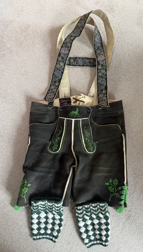 Werdenfelser lederhose mit - werdenfelser,