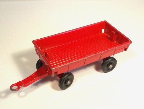 Hay trailer matchbox lesney - hay,