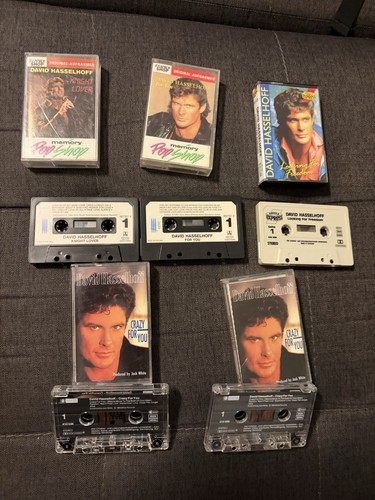 David hasselhoff kassette - hasselhoff, 5x