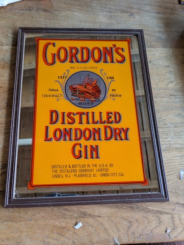 Vintage gordon gin - vintage,