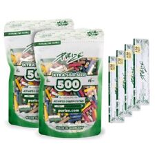 2x 500er (1000 Stk) PURIZE XTRA Slim Size 5,9mm Aktivkohlefilter + 4x Papers NEU