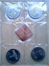 DDR 5 Mark 1987 750 Jahre Berlin, verschweißt - ungeöffnet