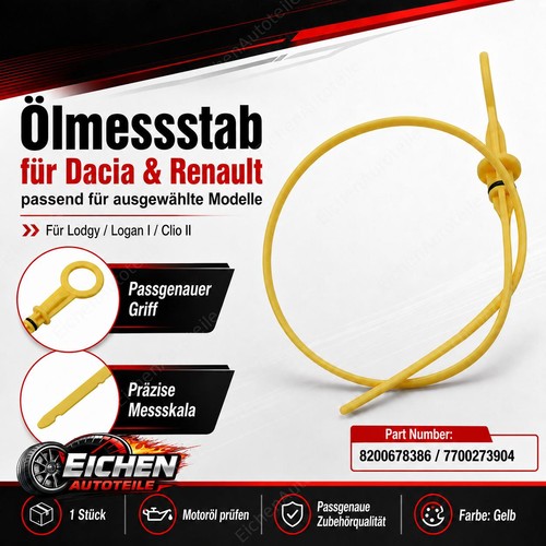 ölmessstab für dacia lodgy - Ölmessstab,