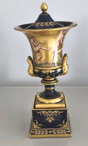 Prunk porzellan vase - porzellan, vase,
