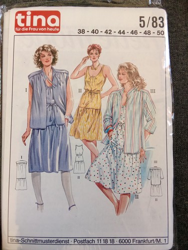 Tina schnittmuster kleid - schnittmuster, 5/83