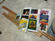 Seidenmalausstattung 2 Spannrahmen und Hefte/Bücher nebst Malvorlagen