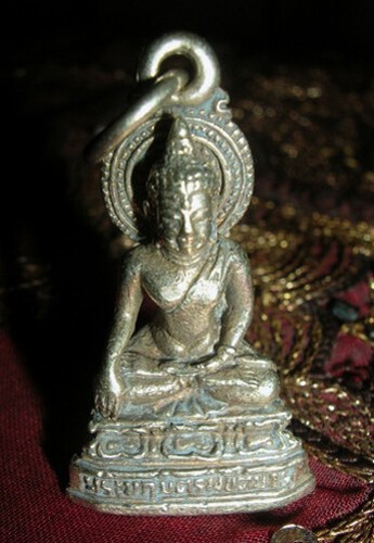 Tibet buddha miniatur - miniatur, nepal