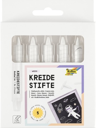 Folia kreidestifte set weiß - folia,