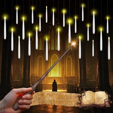 12er Set Schwebende LED Kerzen