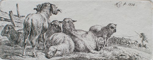 Biedermeier johann adam klein - johann,