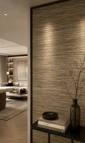 Luxus naturfaser tapete - naturfaser,