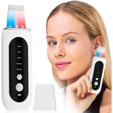 Ultraschallpeelinggerät Porenreiniger Skin Scrubber Ultraschall Peeling 5 Modi