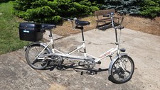 Mini Fahrrad Tandem, "MARS LUXUS"  20 Zoll voll funktionstüchtig