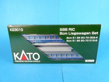 *KATO N K23010: SBB "RIC Bcm" 2 tlg. Liegewagen Set