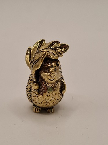 Süßer igel figur messing - igel,