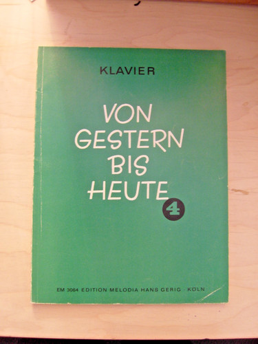 Alte noten von gestern bis - noten,