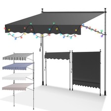 Klemmmarkise Balkon ohne