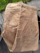 Damen Cord Hose RED BUTTON