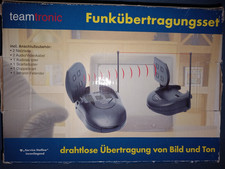Teamtronic TV Funk-Übertragungsset 100m Video drahtlose Übertragung