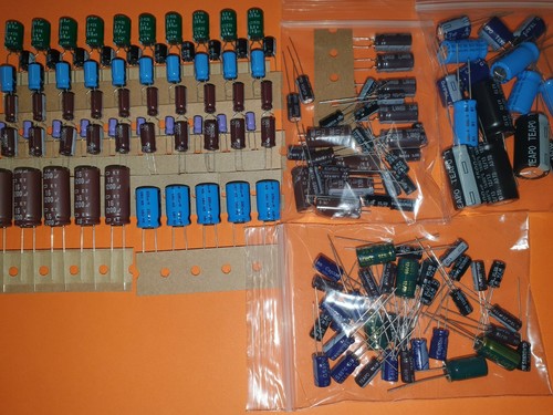 Elko sortiment 0µf - elko,