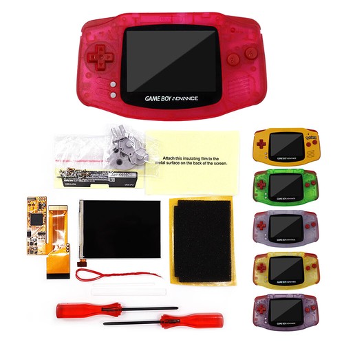 Red button pre cut shell - red,