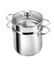 KOPF Nudeltopf Makkaroni 3-teilig mit Spaghetti-/Gemüseeinsatz Induktion