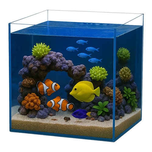 Würfel aquarium 40x40x40 - aquarium,