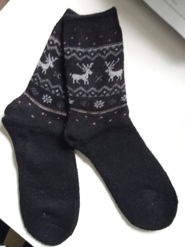 Paar damen angorasocken - ,