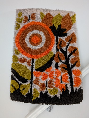 Wandteppich vintage 70er jahre - vintage,