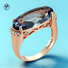 Ring Leuchtend Vergoldet