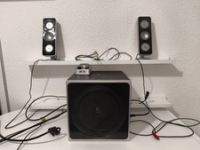 Logitech Z4 2.1 Lautsprechersystem mit Subwoofer – Top Sound, gepflegt