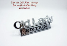 Old lady edition emblem - 3d,