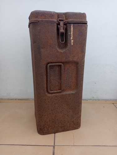 Ww2 german metal ammo box - ammo, 4x