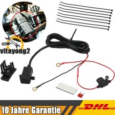 Motorrad Ladegerät USB Anschluss Steckdose Buchse Adapter 2.1A 12V 24V Boot Auto