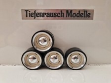 1:18 VW Old School Echt Alu Felgen Audi VW Mercedes Opel BMW Tuning
