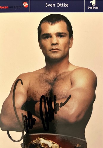 Autogramm sven ottke boxen - sven,