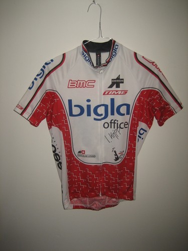 Team bigla bmc - worn, signed