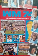 6 Bergmann Sammelbilder Sticker zum aussuchen WM 74 Bergmann Sammelalbum 1974