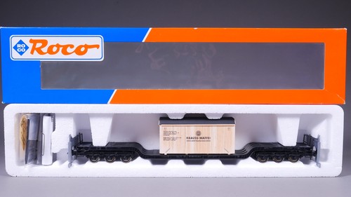 Roco 47740 tiefladewagen - dc,