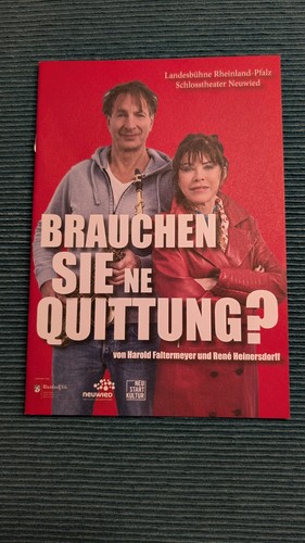 Theater programmheft brauchen - theater,