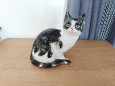 Vintage Keramik Katze Figur