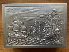 PRESTIGE  SILBERKASSETTE Nr. 673 WOLFF & SOHN Karlsruhe