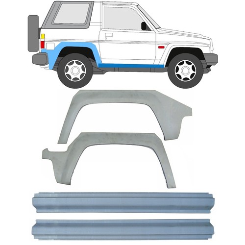 Für daihatsu rocky 1985 - für, 1985-1993