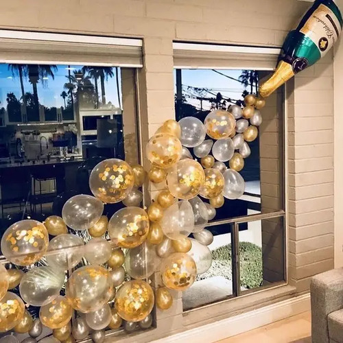 Champagner flasche bubbles - champagner,