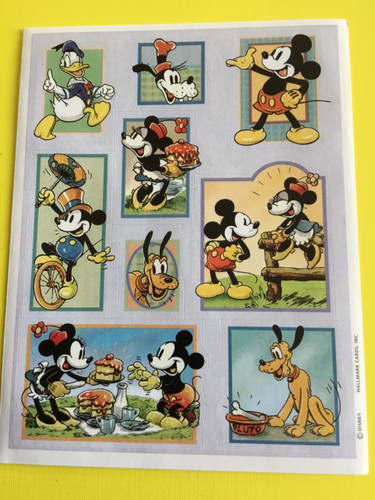 Hallmark sticker bogen disney - bogen,